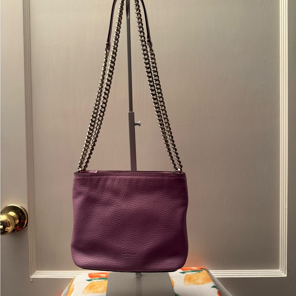 Kate Spade Lavender Crossbody/Shoulder Bag with Chain Straps - Picture 2 of 11